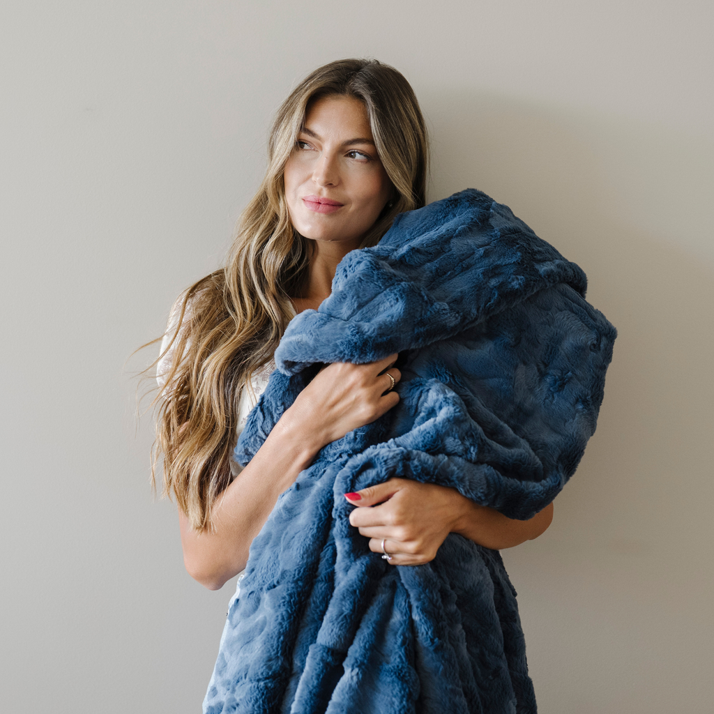 PATTERNED FAUX FUR THROW BLANKETS in - Throw Blanket photo
