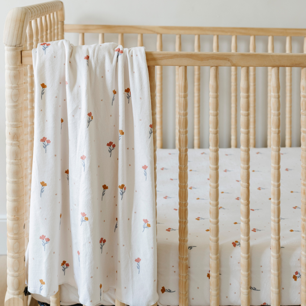 MINKY STRETCH LUXE CRIB SHEETS in - photo