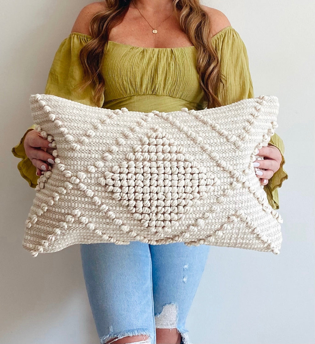 Verona Lumbar Pillow Cover in - Throw Pillows photo