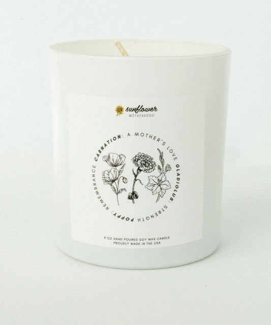 Sunflower Motherhood Remembrance Healing Candle in - Candles photo