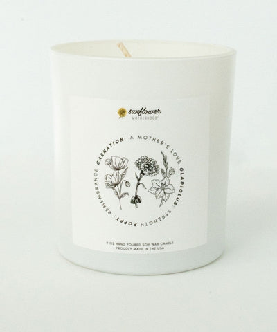 Sunflower Motherhood Remembrance Healing Candle in - Candles photo