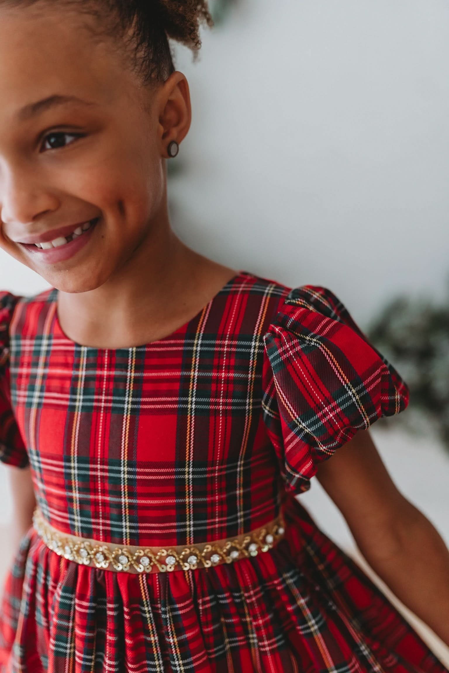 *PREORDER* Christmas Tartan Charlotte Dress