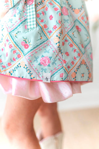 *PREORDER* Petal Patchwork Raincoat in - Coats & Jackets photo