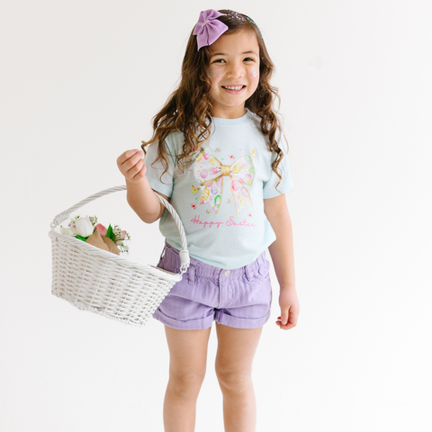 Happy Easter Coquette Bow in - photo