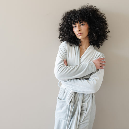 Saranoni Minky Stretch Luxe Robes in - photo