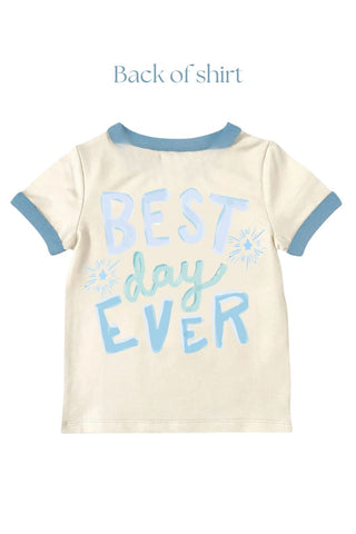 Best Day Ever T-Shirt ~ Cream