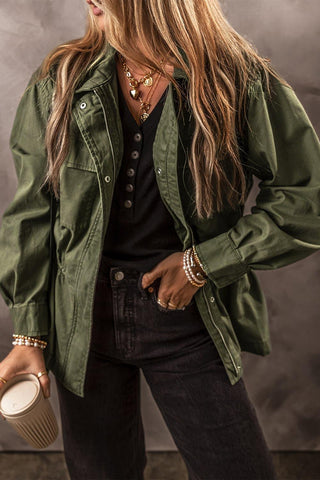 Olivia Zip Up Long Sleeve Jacket