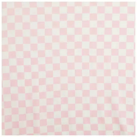 Sugar Checkered Baby Lounger Cover