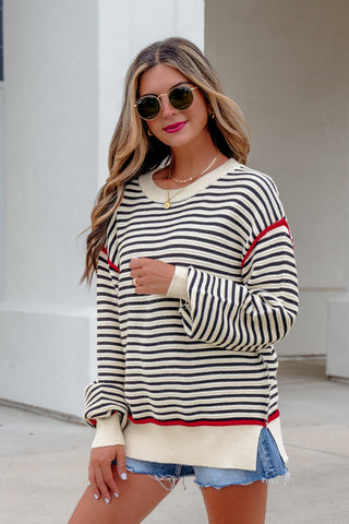 Hazel Drop Shoulder Oversized Sweater