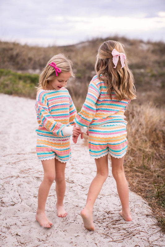 Lollipop Knit Shorts -