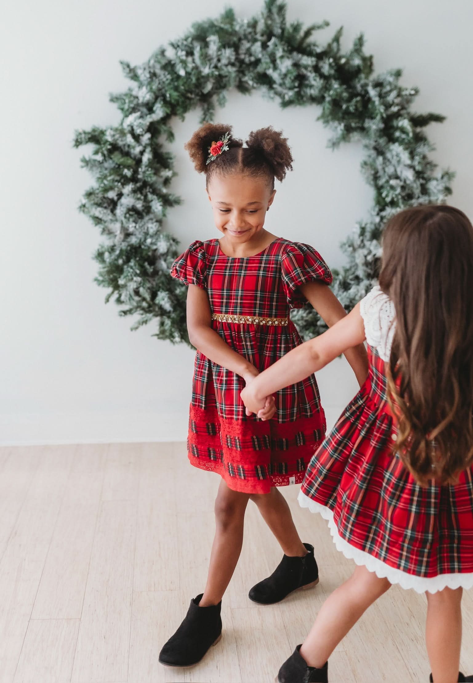 *PREORDER* Christmas Tartan Charlotte Dress