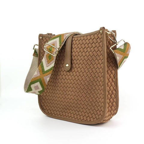 Lea Woven Courier | Choose Your Strap in - Bags photo