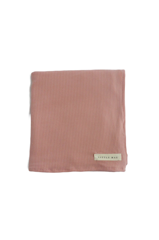 Peony Ribbed Stretch Swaddle in - photo