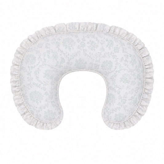 Little Mae & Co. Sage Green Chinoiserie Ruffle Nursing Pillow Cover - New Ruffle