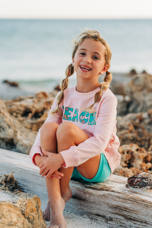 Girls Sweatshirt ~ Here Comes the Sun in - Shirts & Tops photo