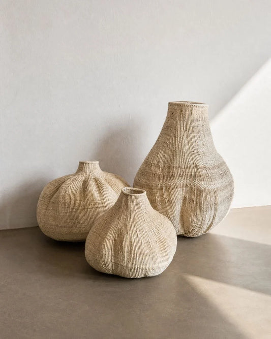 Garlic Tonga Sculptural Baskets | Zimbabwe -