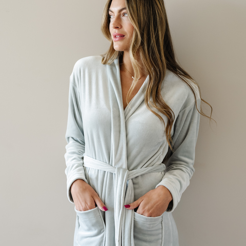 Saranoni Minky Stretch Luxe Robes in - photo