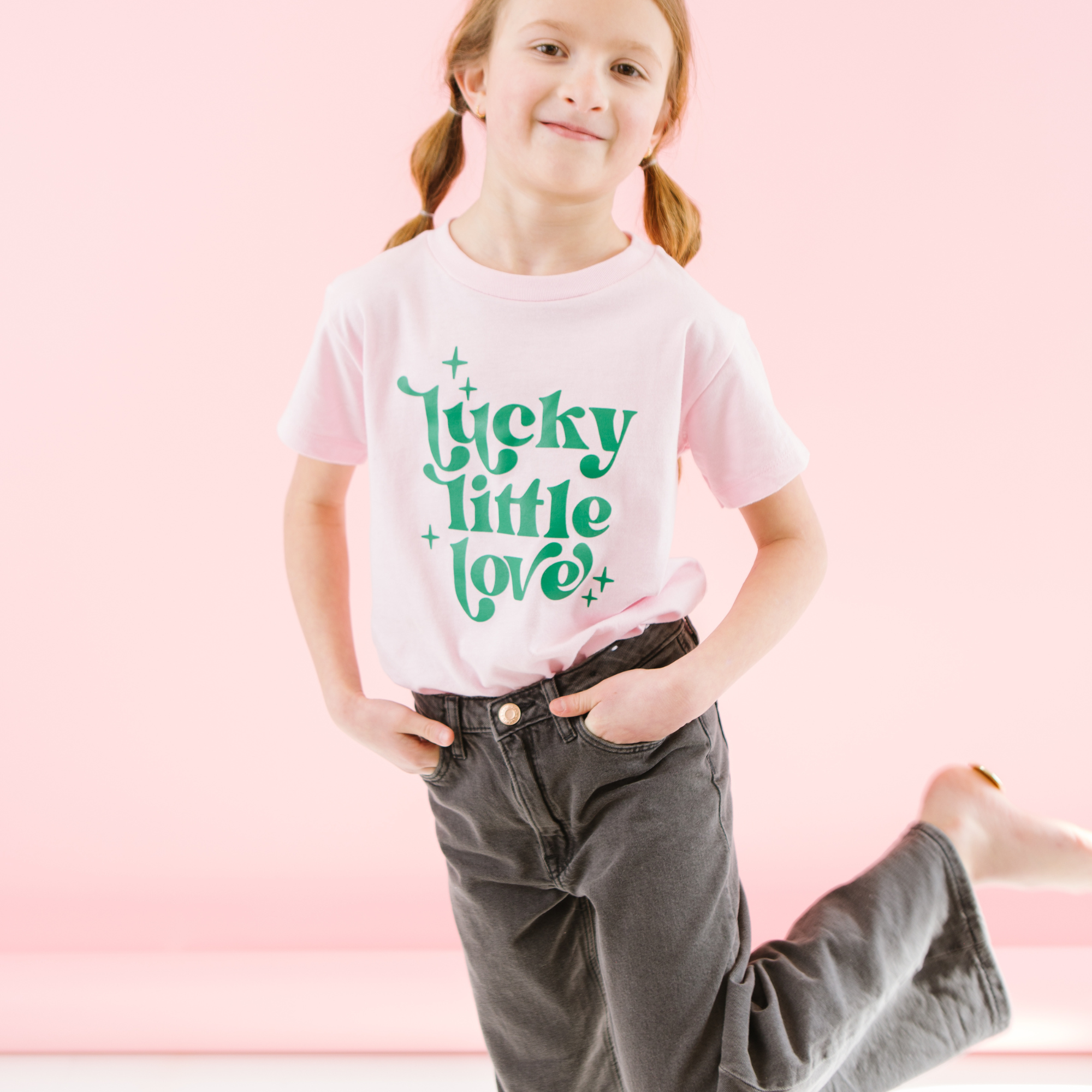 Lucky Little Love St Patrick's Day Shirt in - photo