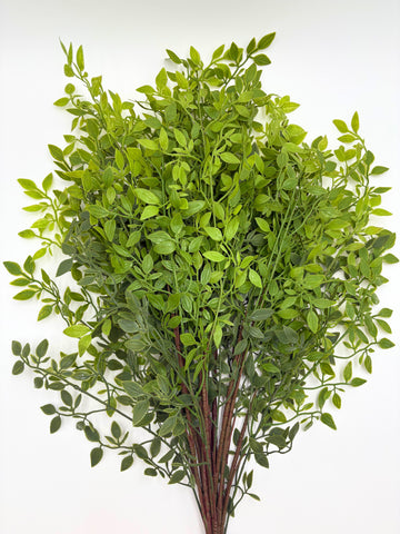 Artificial Italian Ruscus Stems - Bundle of 4 in - Florals photo