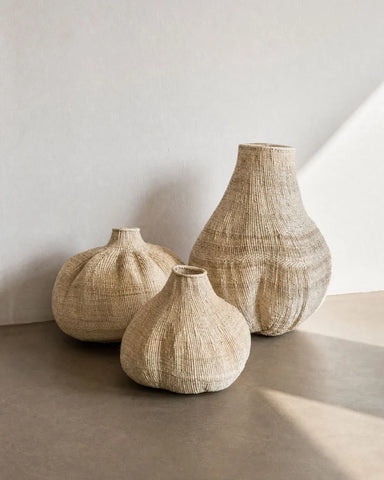 Garlic Tonga Sculptural Baskets | Zimbabwe