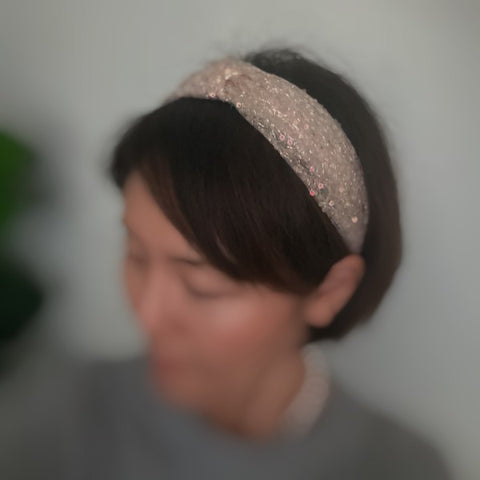Shimmer Lover Knot Headband in - photo