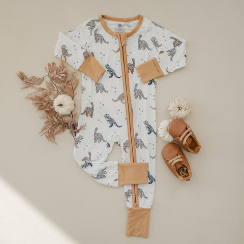 Mummy-Saurus Rex Bamboo Sleeper in - photo
