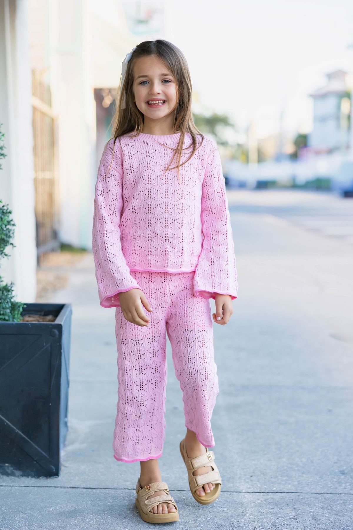 Pink Paradise Sweater - 14 16Y