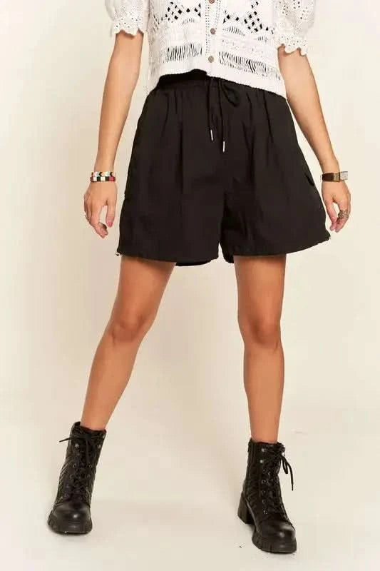 ADORA Drawstring Shorts with Pockets in - photo