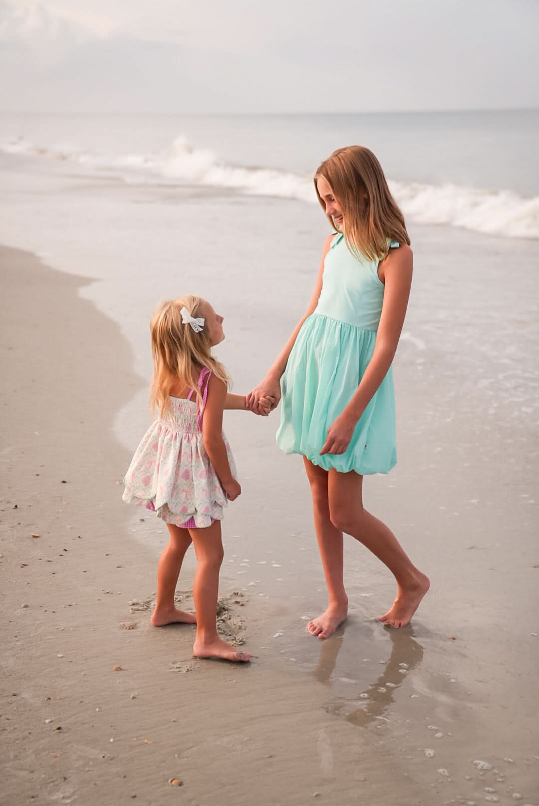 Floral Fancies Scallop Tunic Set - SwagglyLife Home & Fashion