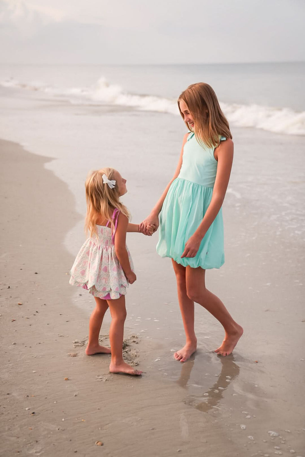 Floral Fancies Scallop Tunic Set - SwagglyLife Home & Fashion