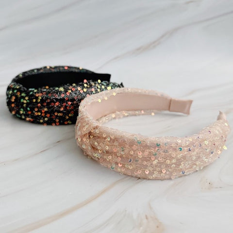 Shimmer Lover Knot Headband in - photo