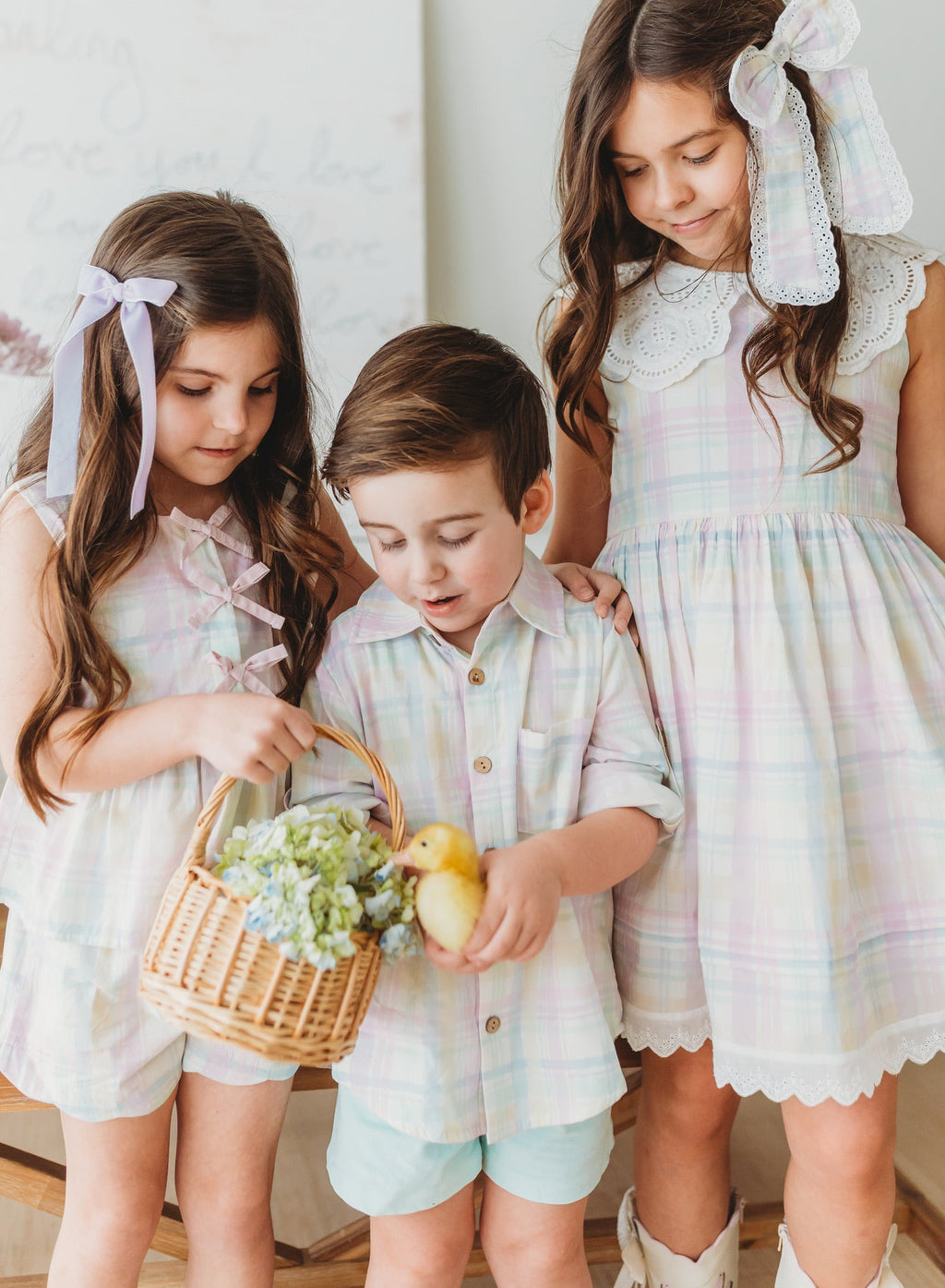 Taffy Plaid Jumper in - Dresses photo