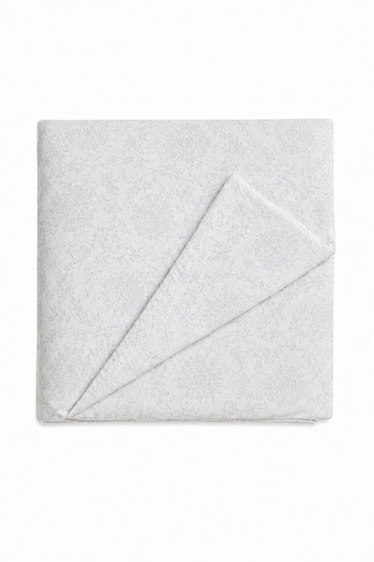 Sage Green Chinoiserie Crib Quilted Blanket