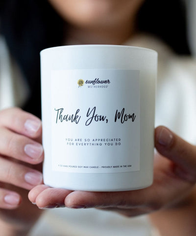 Thank You Mom Candle in - Candles photo