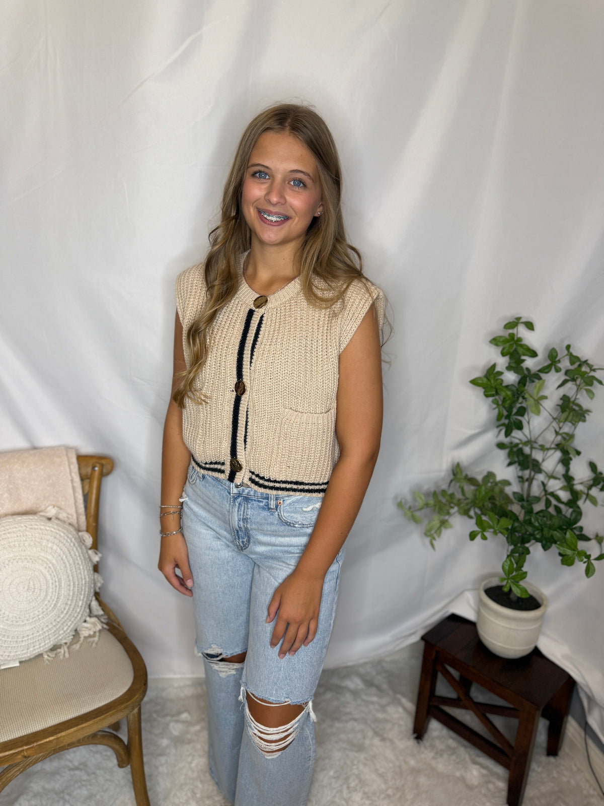 The Margot Sweater Vest