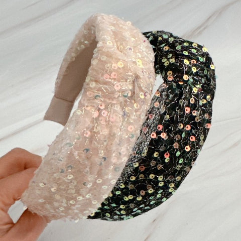 Shimmer Lover Knot Headband in - photo