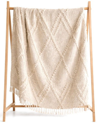 Maya Throw Blanket in - Boho Throw Blanket photo