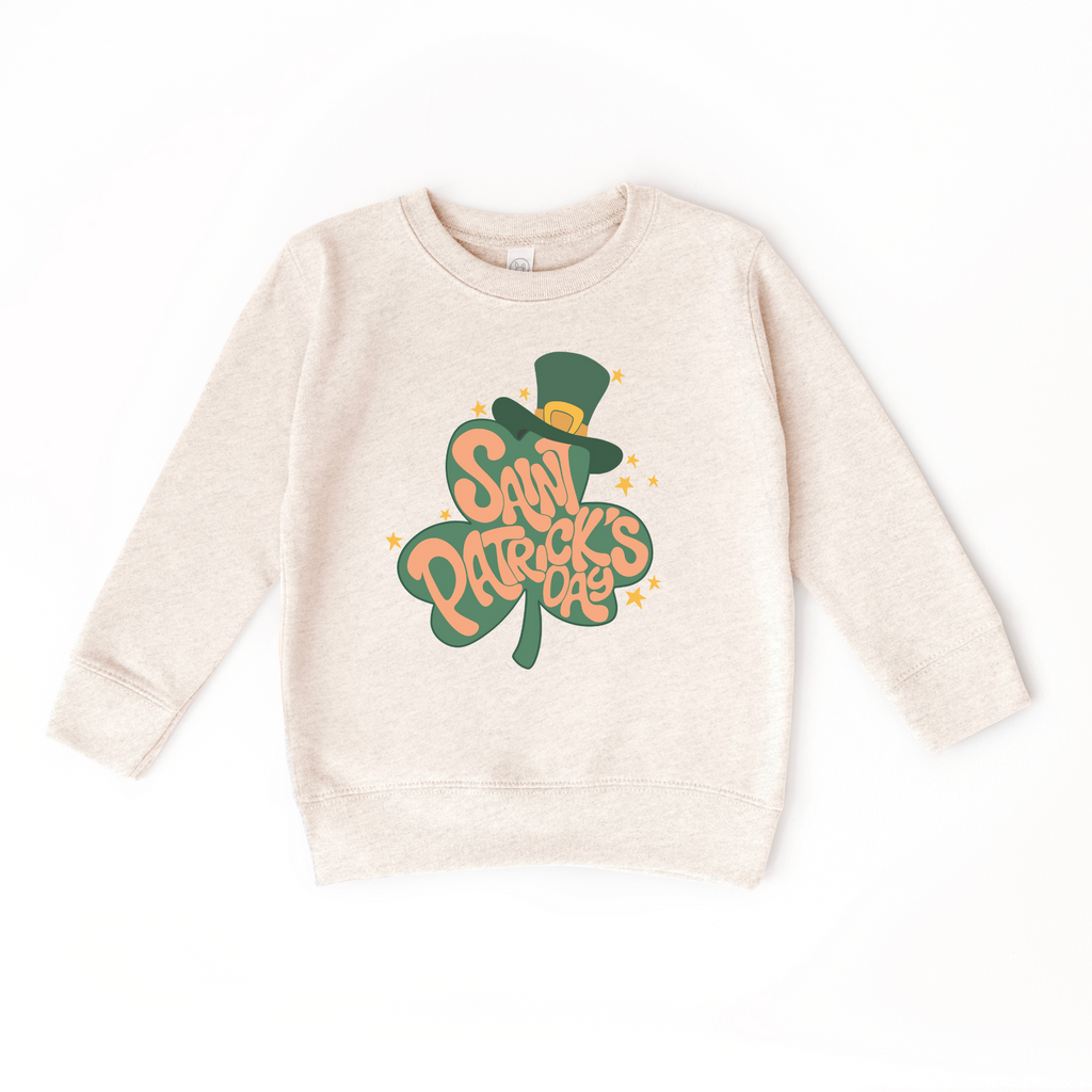 Happy St. Patrick's Day Sweatshirt in - photo
