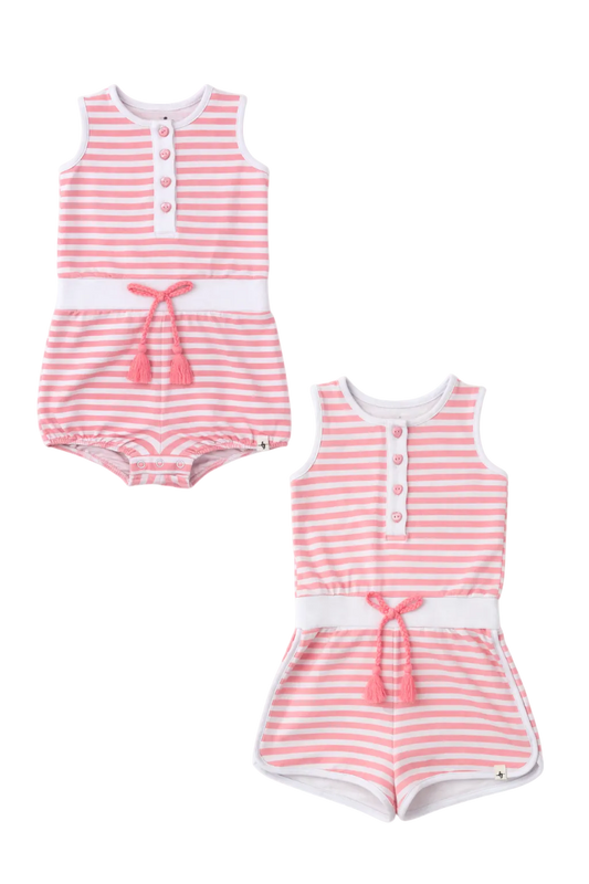 Candy Striped Romper in - Jumpsuits & Rompers photo