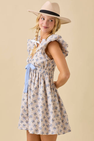 Harley Mini Dress With Bubble Sleeve in - photo