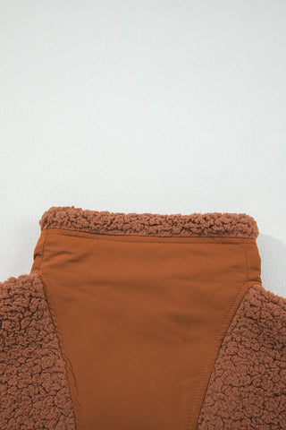 Evelyn Knot Side Plush Vest