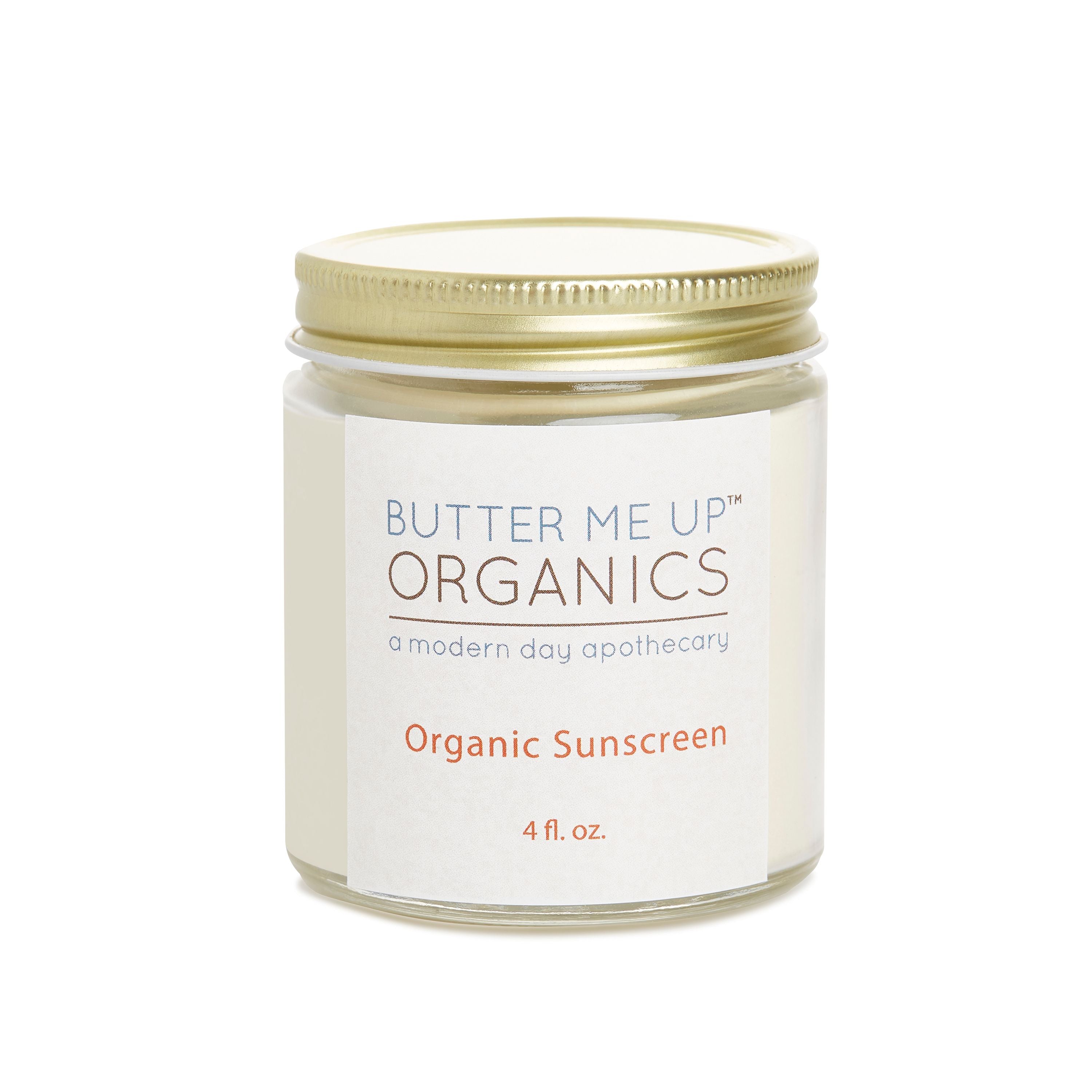 Natural Organic Sunscreen / Safe Sunscreen / Non-Nano Zinc Oxide Sunscreen / Sun Protection / Butter Me Up Organics in - Body photo