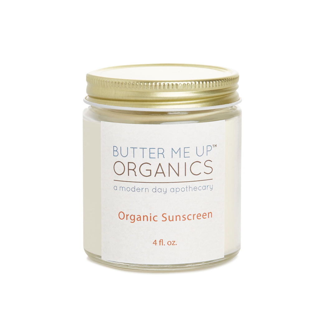Natural Organic Sunscreen / Safe Sunscreen / Non-Nano Zinc Oxide Sunscreen / Sun Protection / Butter Me Up Organics in - Body photo