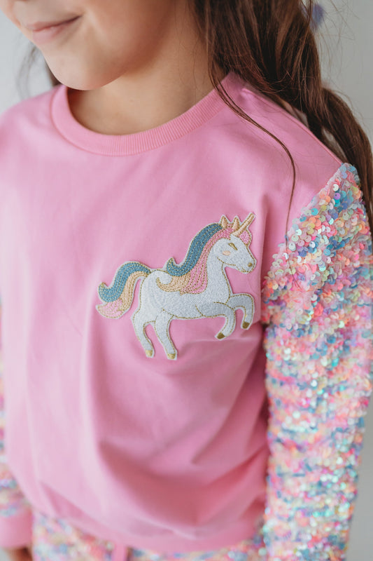 Sparkle Sport Set ~ Unicorn in - Outfit Sets photo