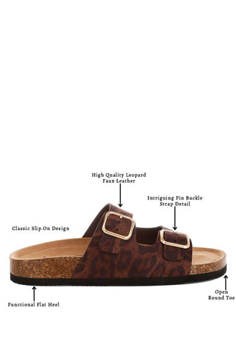 London Rag Gloriosa The Double Strap Slide Sandals in - photo