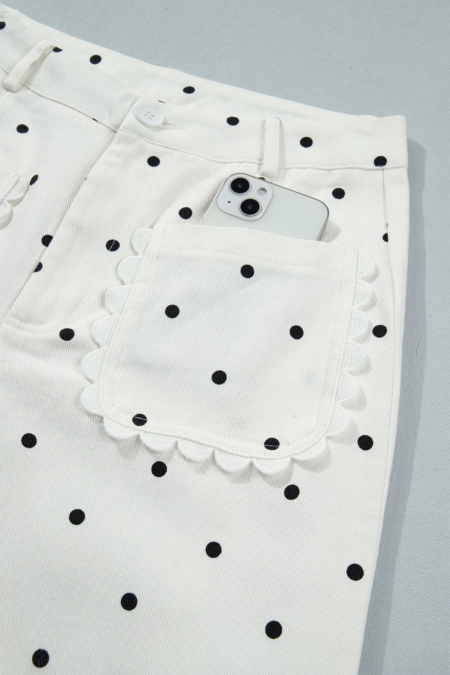 Whitley Patch Cotton Shift Pants in - Pants & Culotte photo