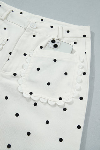 Whitley Patch Cotton Shift Pants in - Pants & Culotte photo