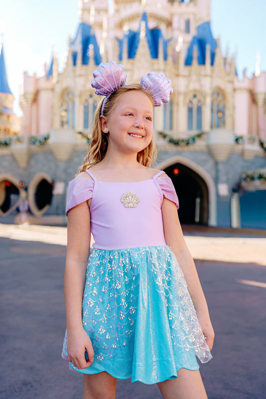 Under the Sea Princess Athletic Dress -