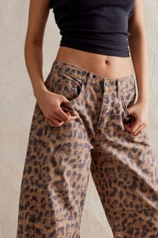 Stacy Wide Leg Jeans with Pockets