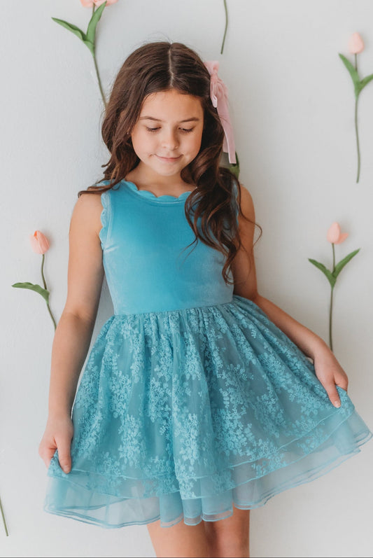Daphne Short Dress and Shorts ~ Blue in - Clothing photo